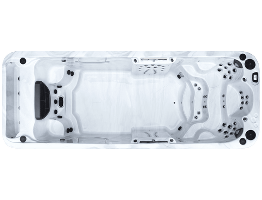 2100 VE Swim Spa - interpools