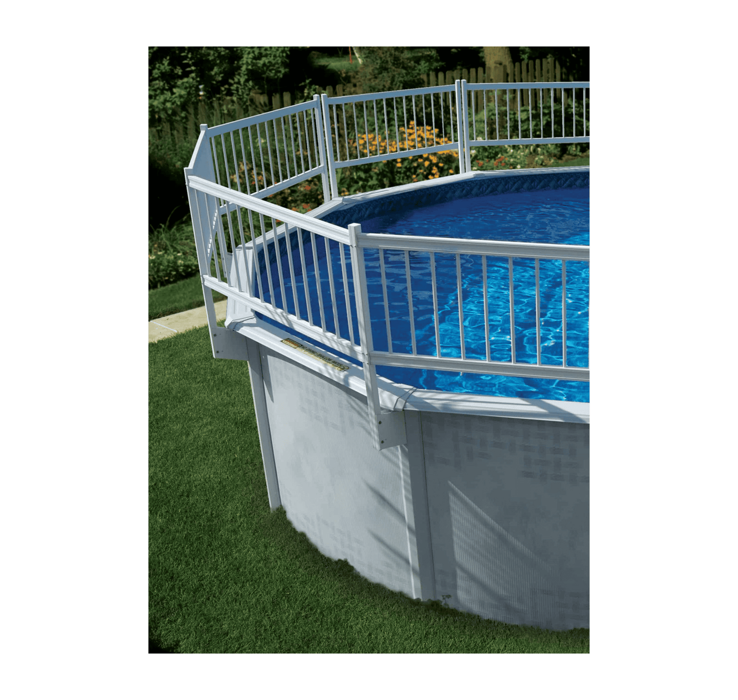 Base Kit A - 8 Sections Above Ground Pool Fence