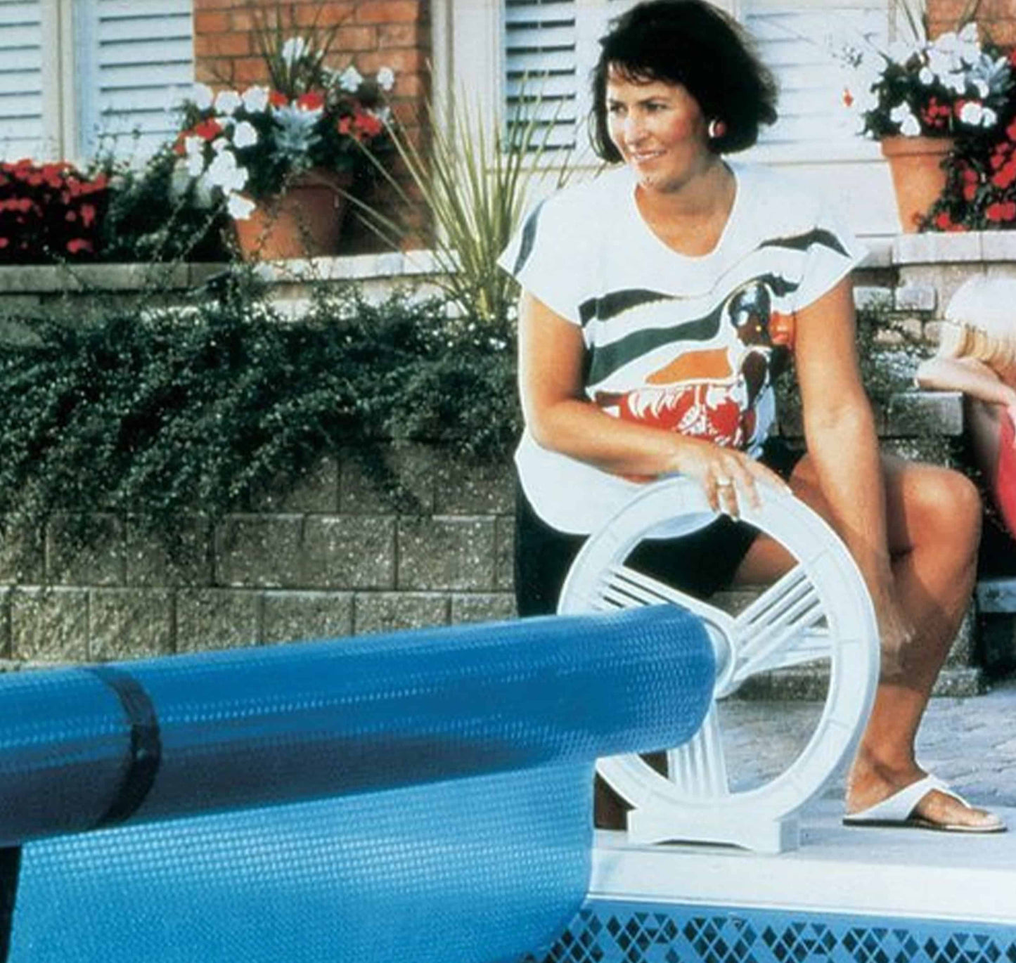 Deluxe Wheels In-Ground Reel System for Pools Up to 18'