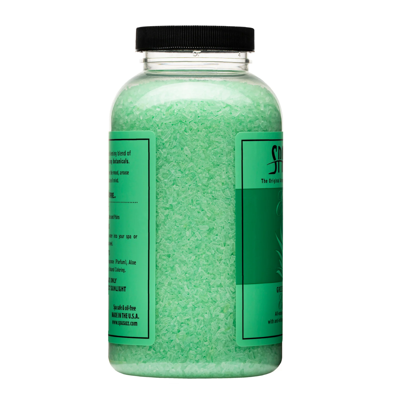 Spazazz Crystals, Green Tea Peony, 22oz