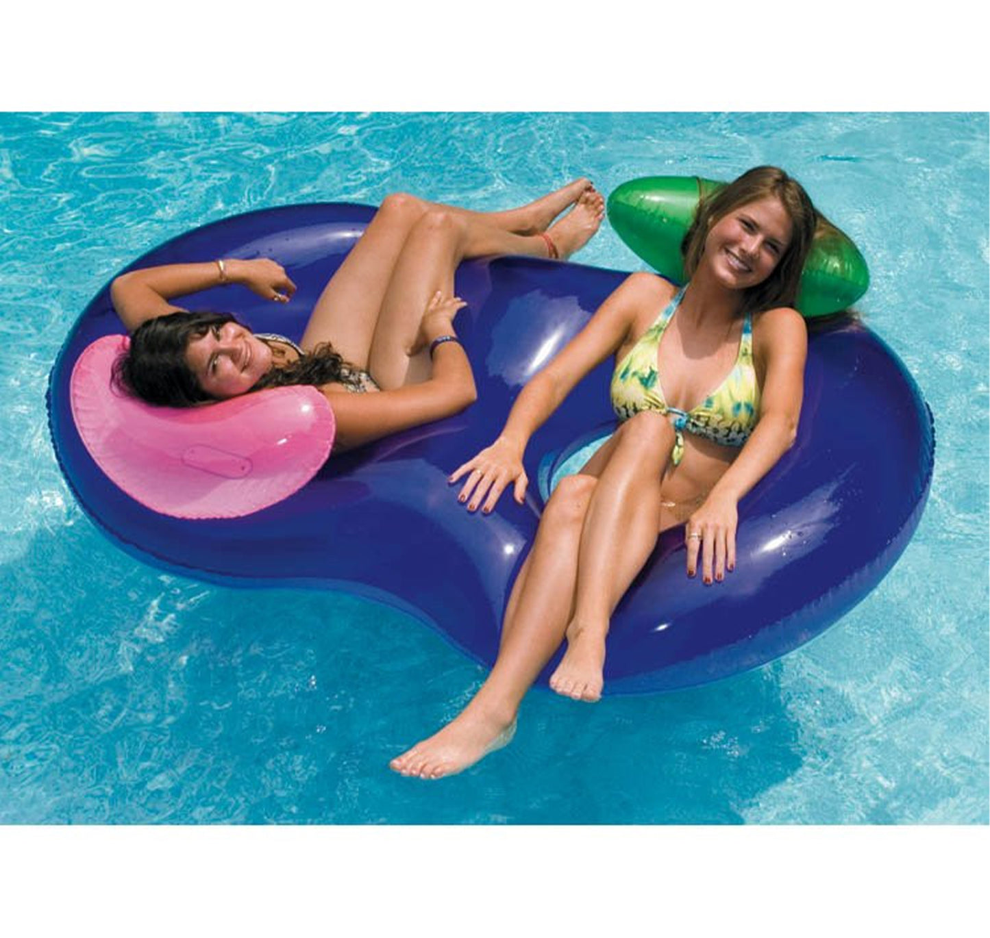 Side By Side Double Ring Lounger