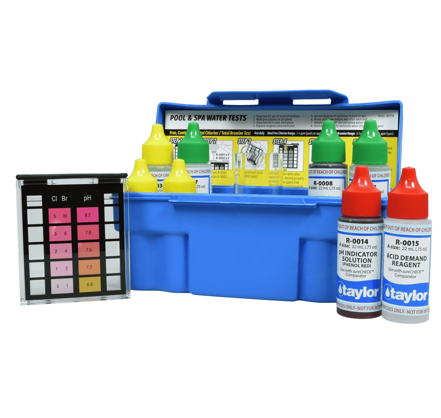 Taylor K1004 Professional 6 Way Test Kit