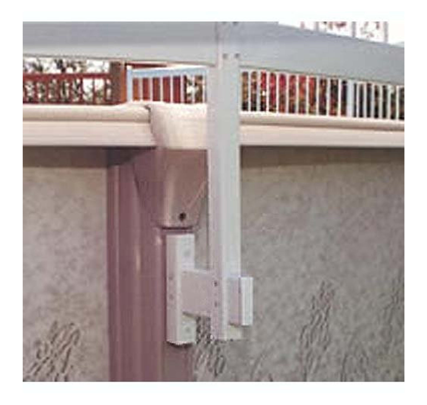 White Gate for Above Ground Safety Fence