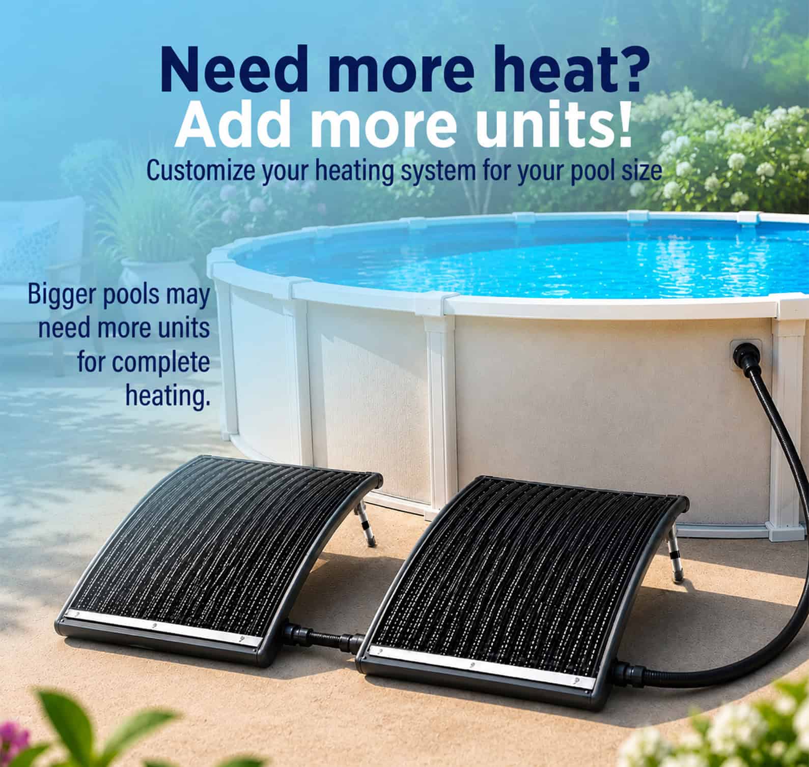 AquaCurve PRO Solar Pool Heater - International Pool & Spa