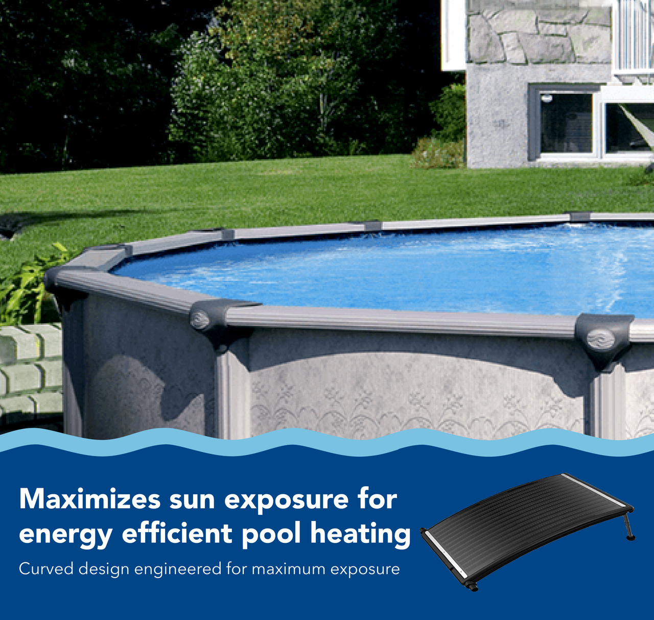 AquaCurve PRO Solar Pool Heater