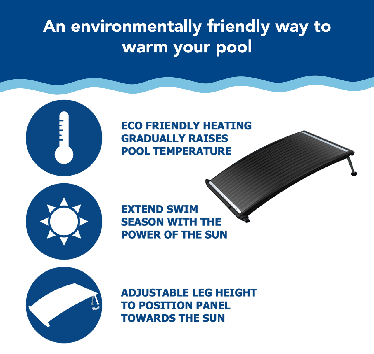 AquaCurve PRO Solar Pool Heater