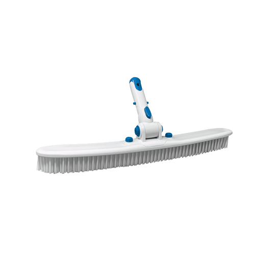 Deluxe Long Brush w/ Easy Button - interpools