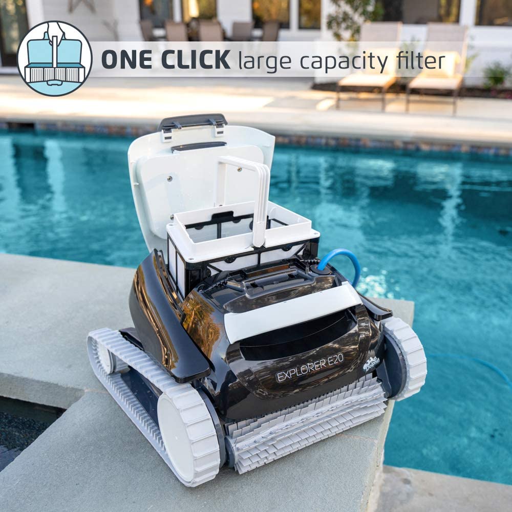 Dolphin E20 Robotic Pool Cleaner - interpools