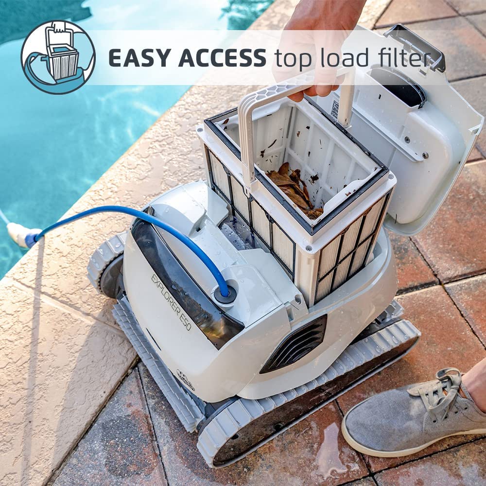 Dolphin E50 Robotic Pool Cleaner - interpools