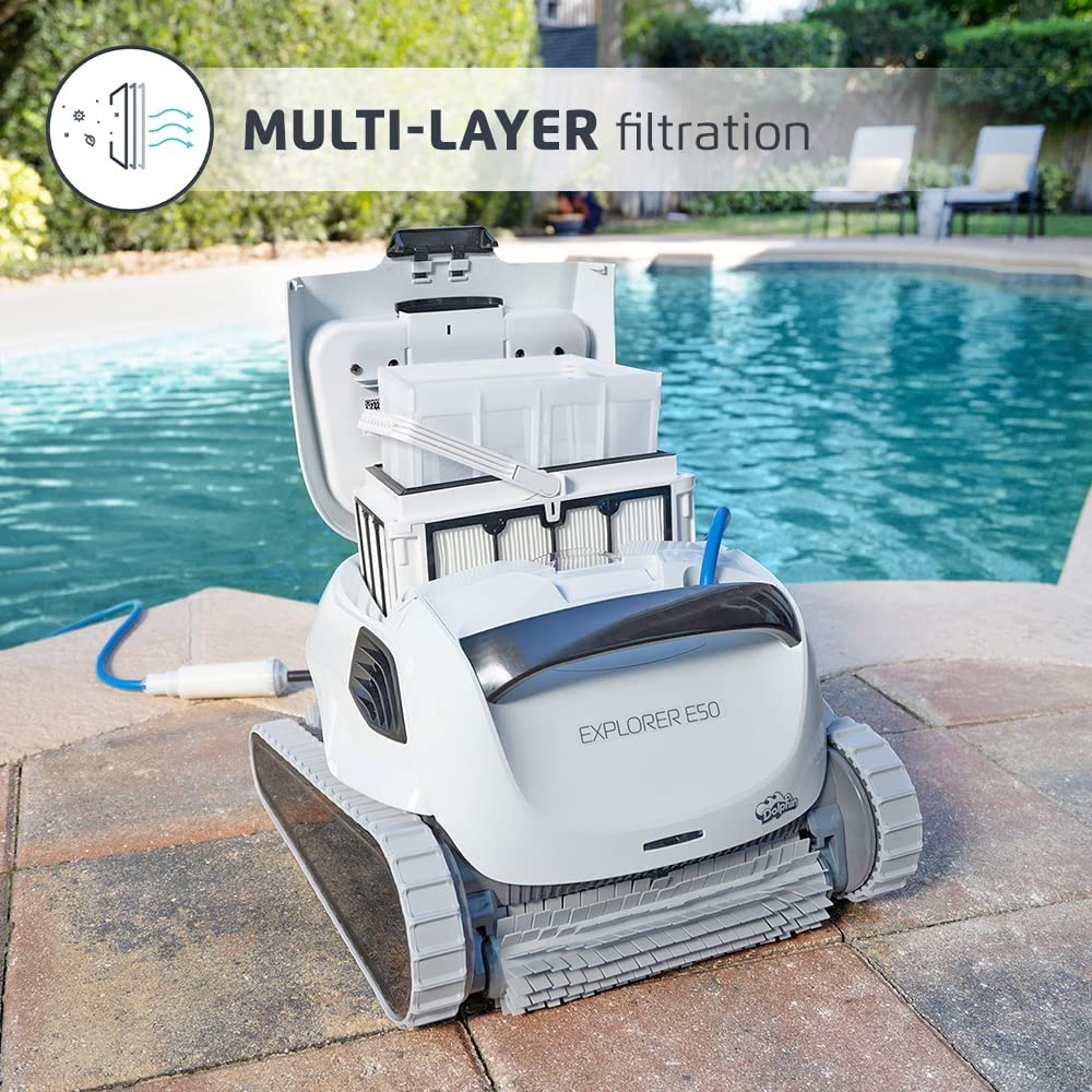Dolphin E50 Robotic Pool Cleaner - interpools