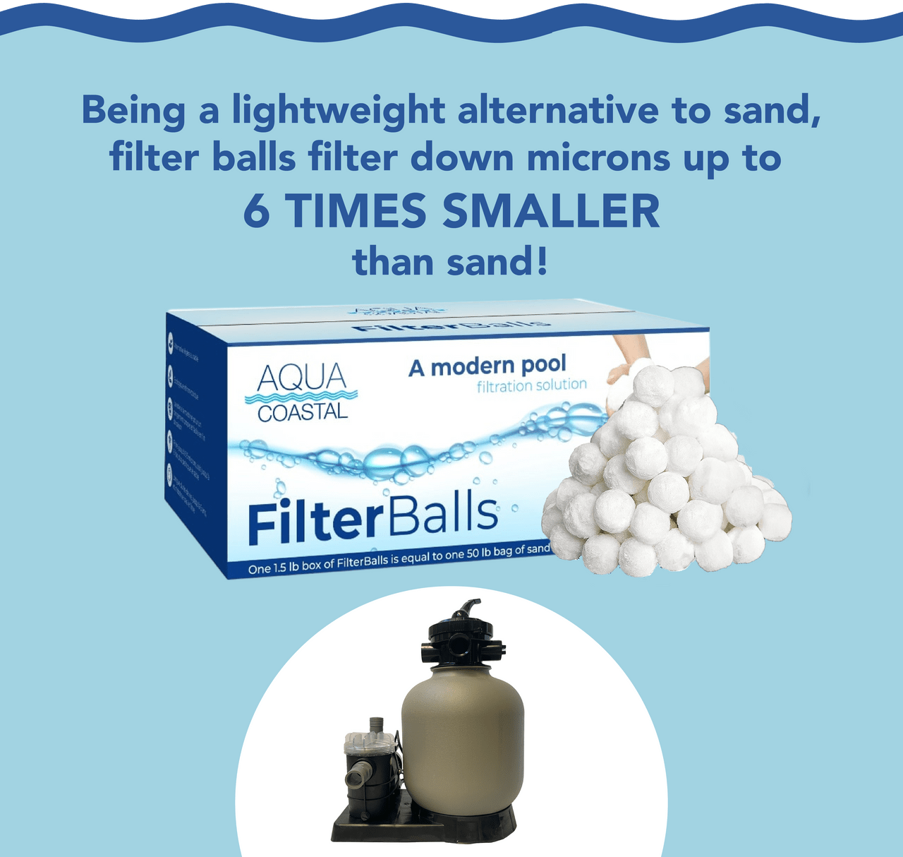 Filter Balls for Sand Filter - interpools