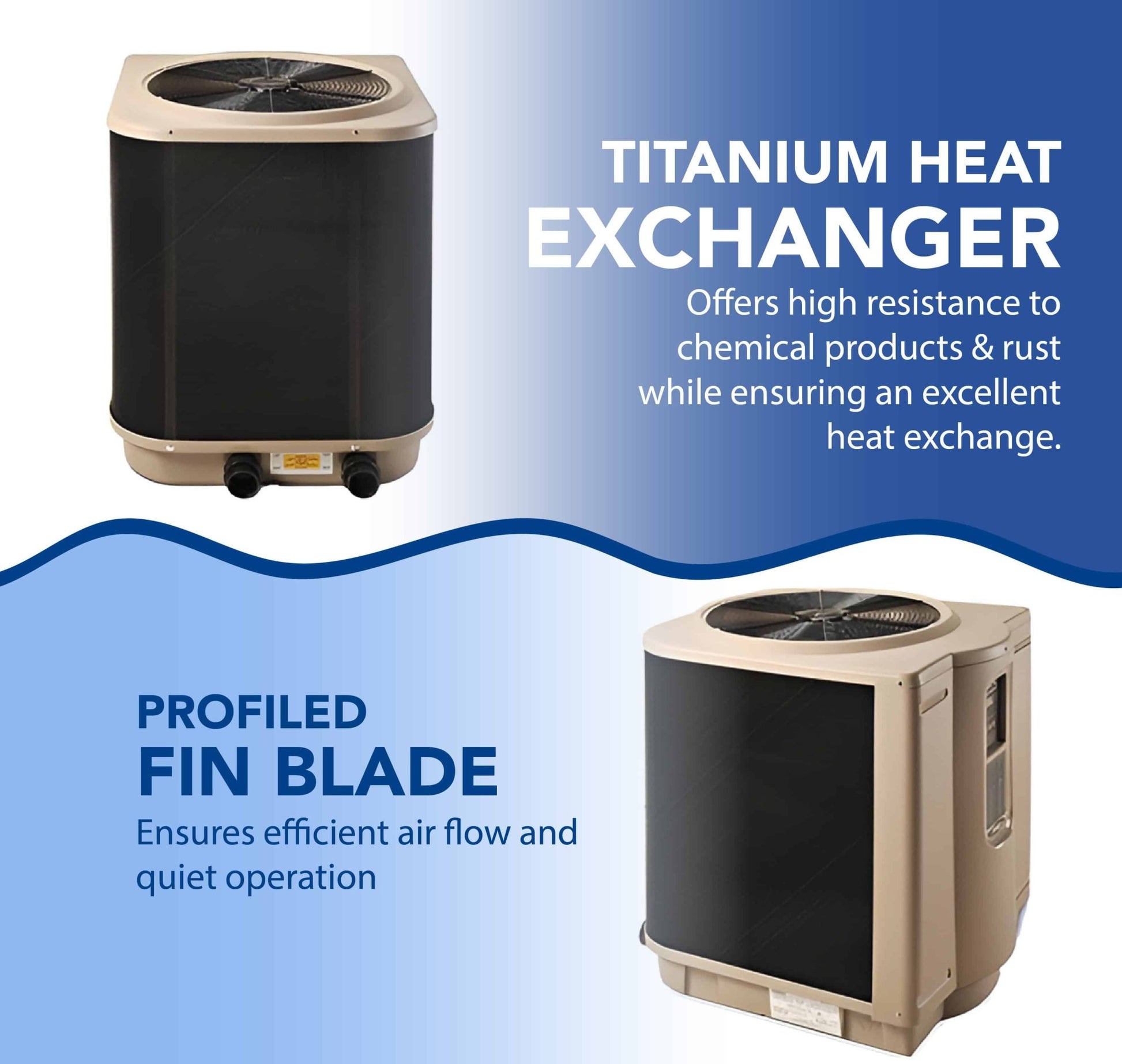Hayward Summit Heat Pump - 95,000 BTU - interpools