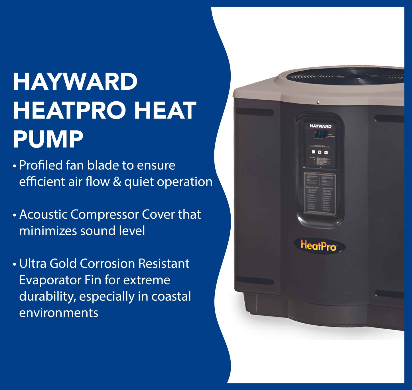 Hayward HeatPro 95,000 BTU In Ground Heat Pump