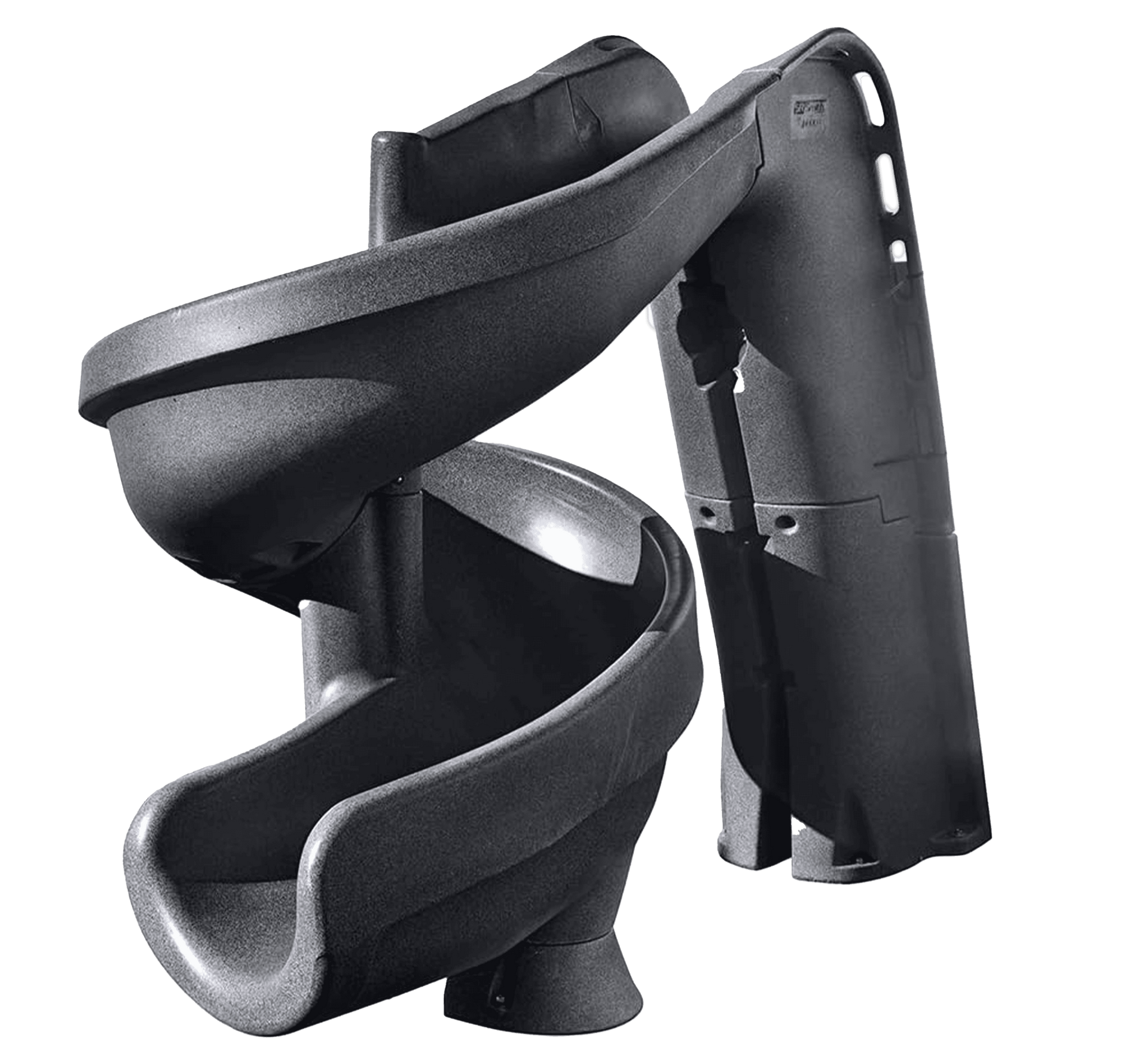 heliX2 Pool Slide, Gray Granite - interpools