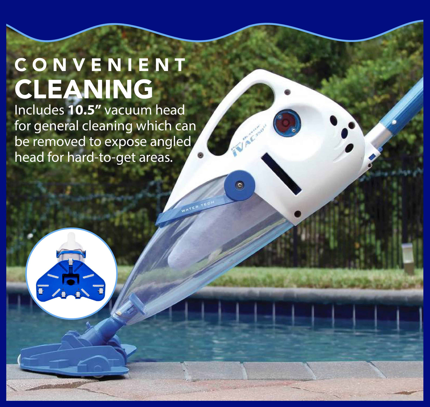 Water Tech, iVac350Li Pool Cleaner