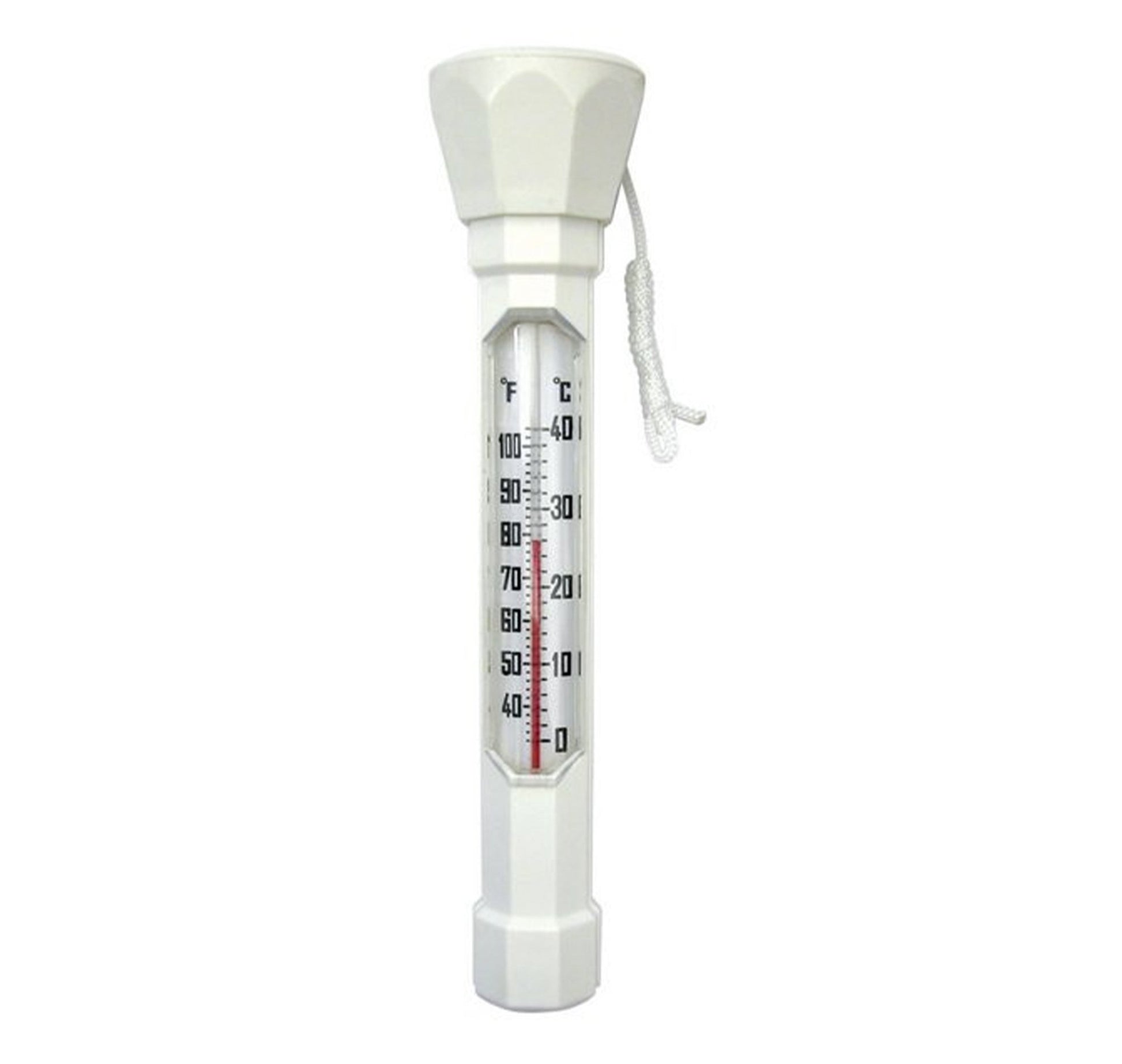 Jim Bouy with String Thermometer - interpools