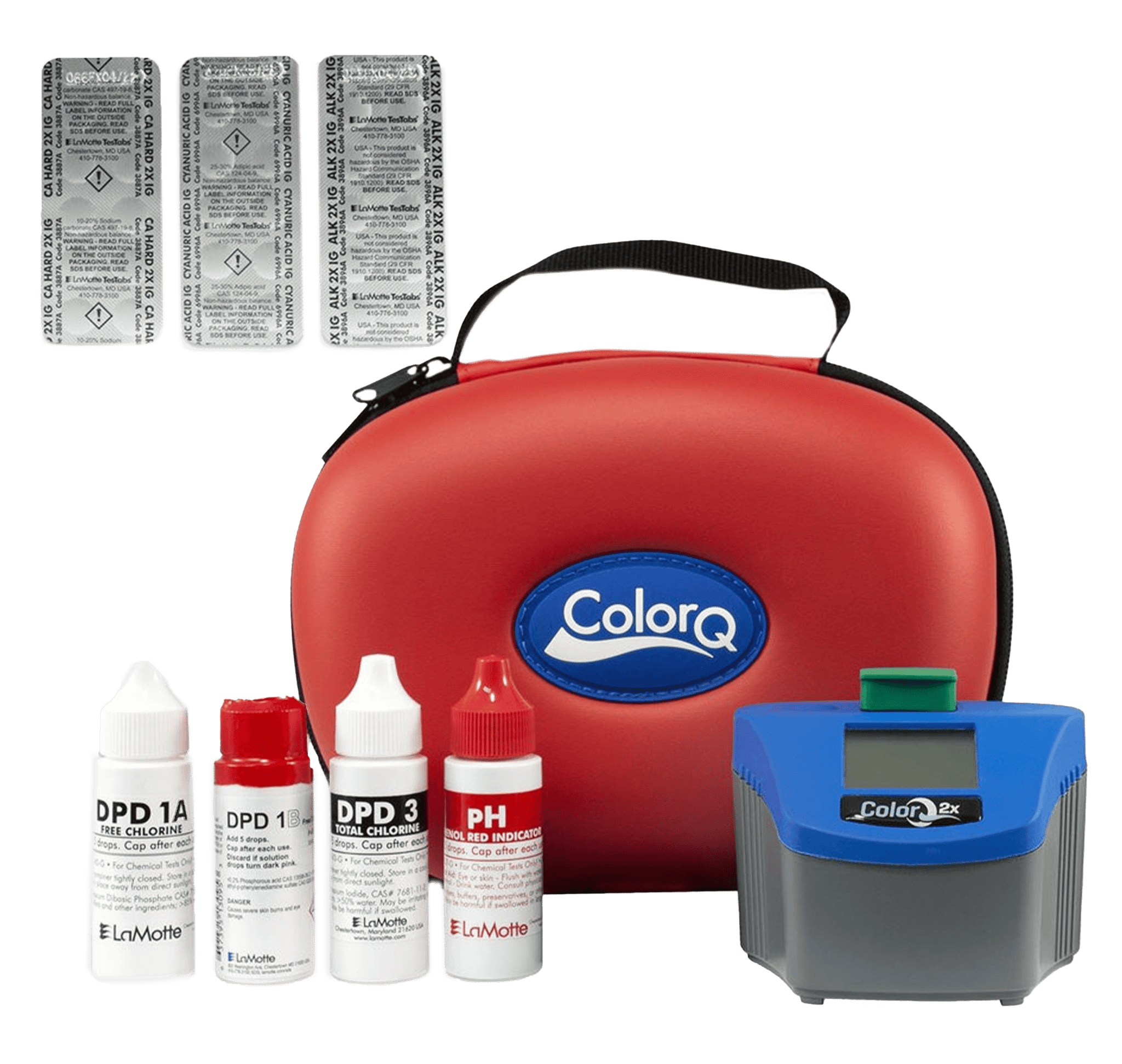 Lamotte ColorQ 2X PRO 7 Test Kit - interpools – International Pool & Spa
