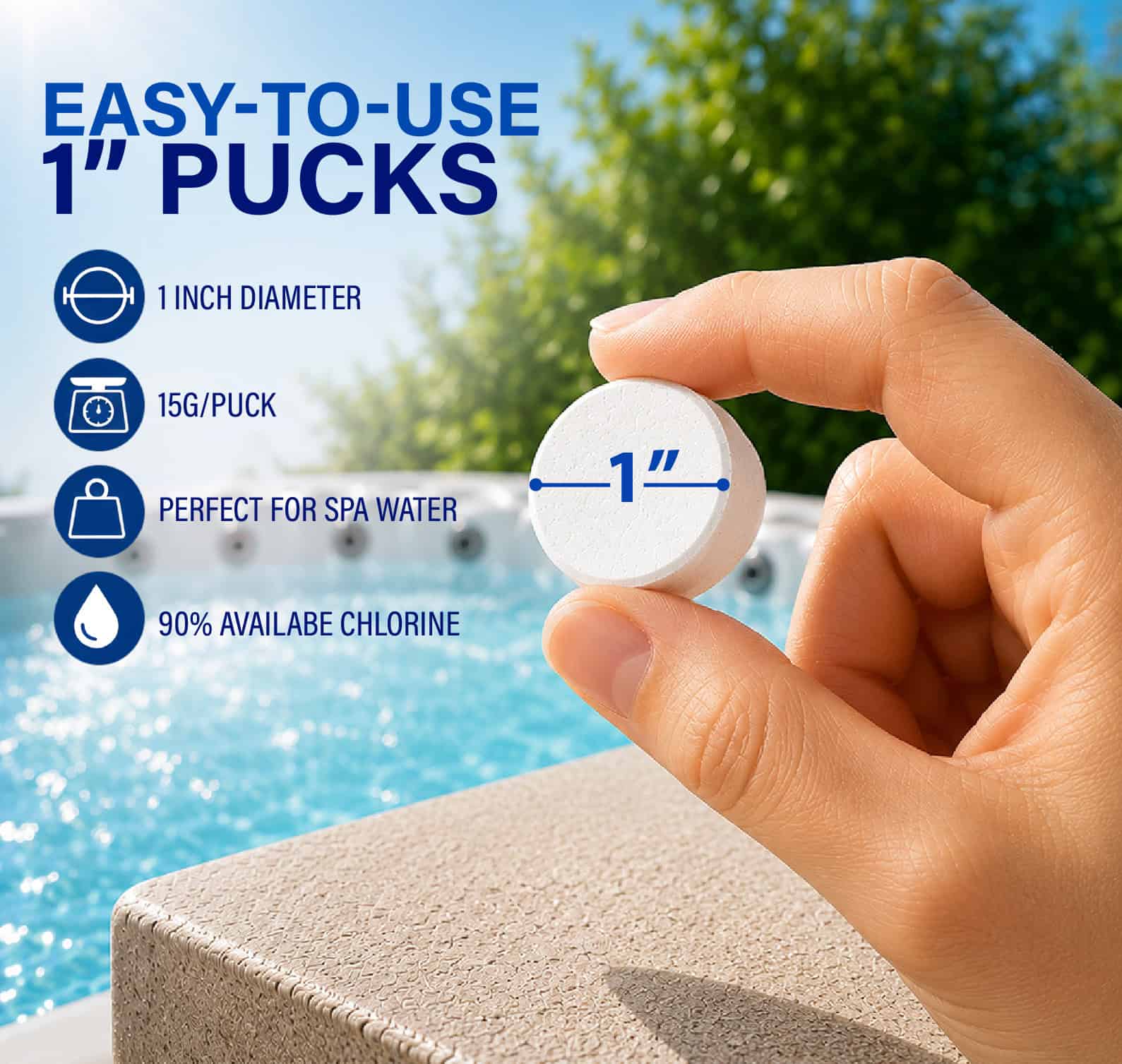 Mini Pucks - International Pool & Spa