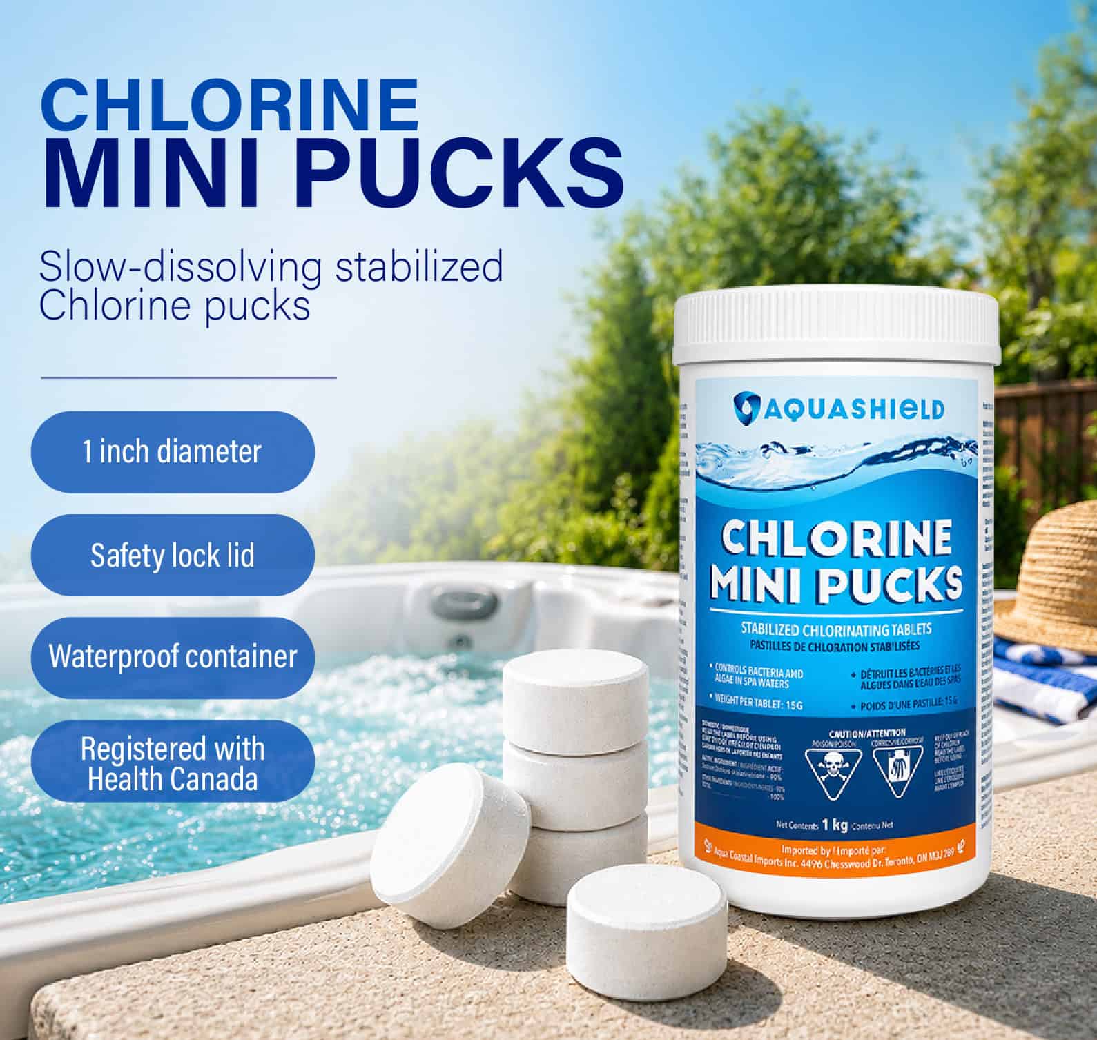 Mini Pucks - International Pool & Spa