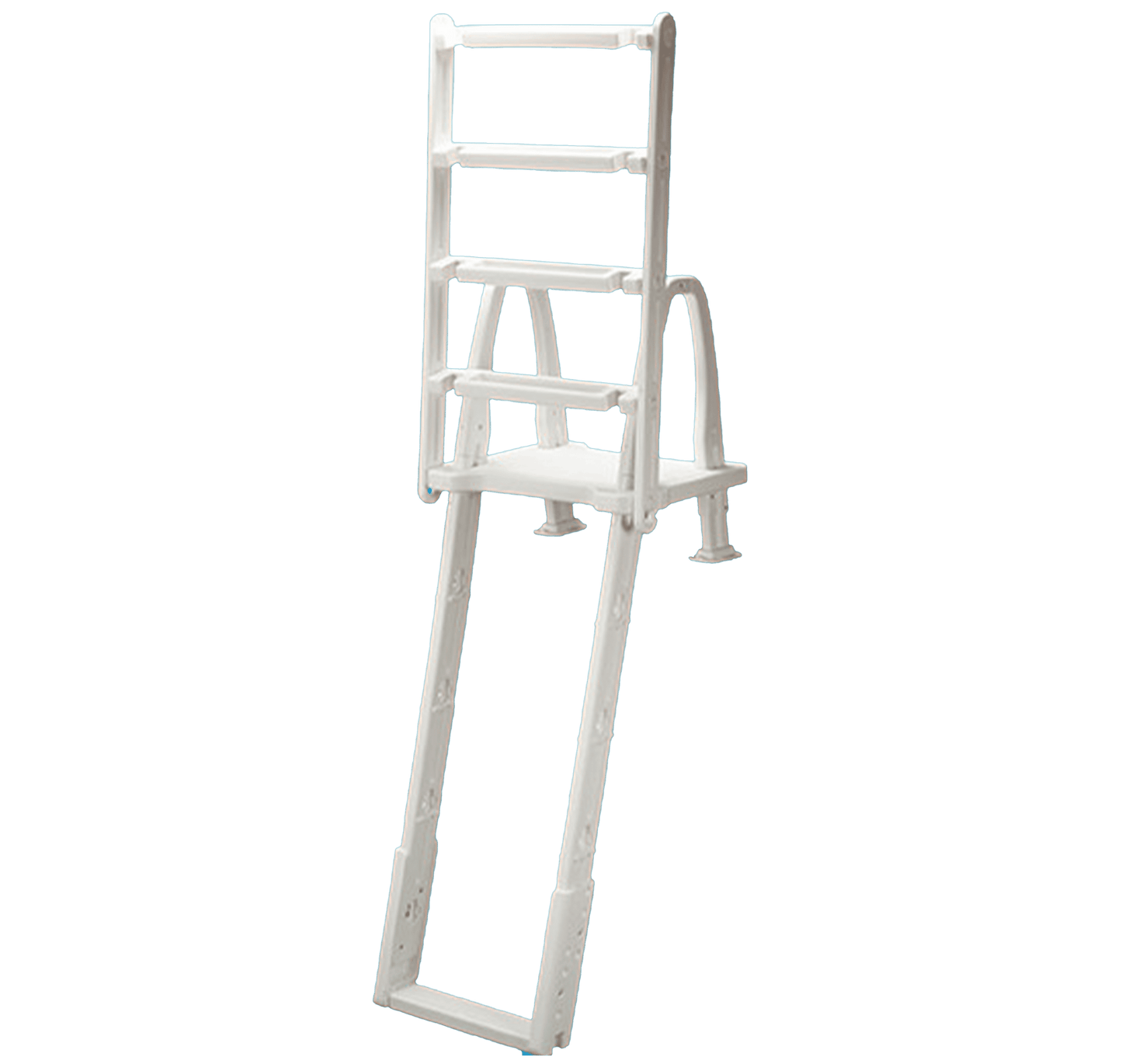 Ocean Blue 30" Mighty Step Outside Ladder Only ** STEP NOT INCLUDED ** - interpools