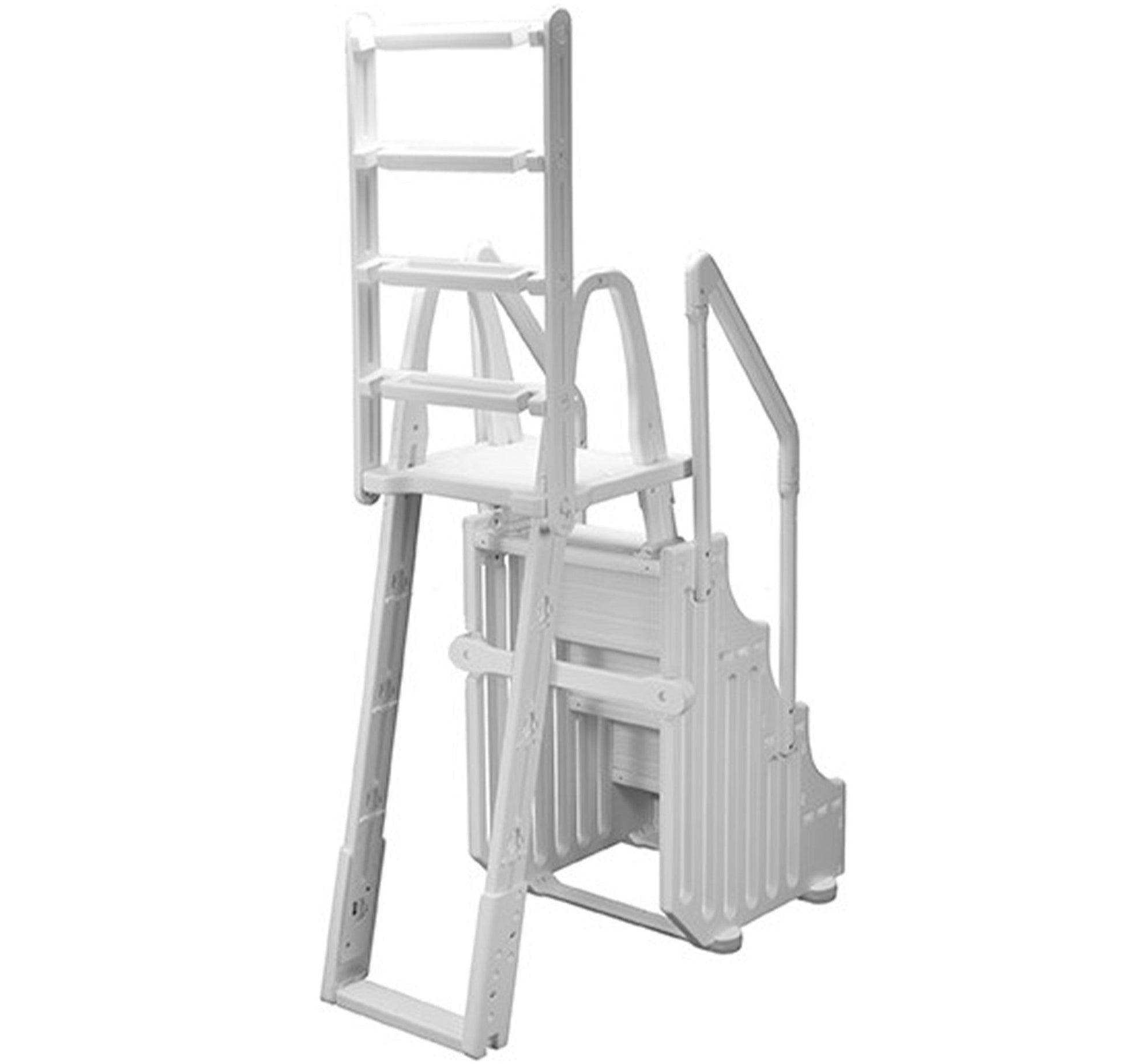 Ocean Blue 30" Mighty Step Outside Ladder Only ** STEP NOT INCLUDED ** - interpools