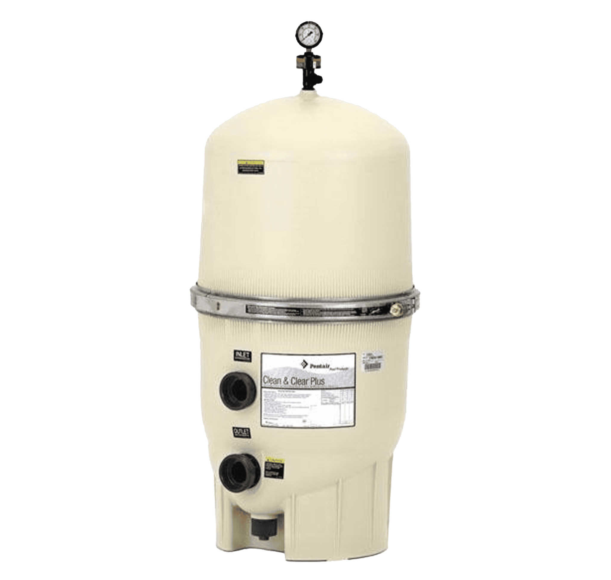 Inground Pool Filter Kit Pentair Clean and Clear Plus CCP320 Cartridge 320 sq. ft. In Ground ...