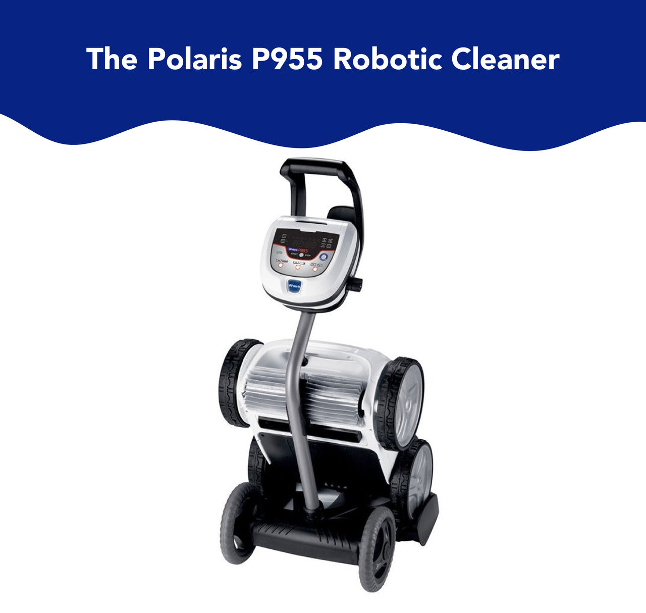 Polaris P955 4WD Robotic Pool Cleaner with Remote