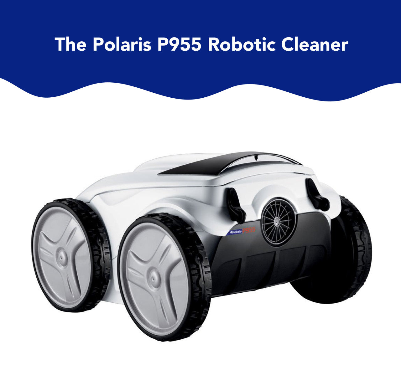 Polaris P955 4WD Robotic Pool Cleaner with Remote