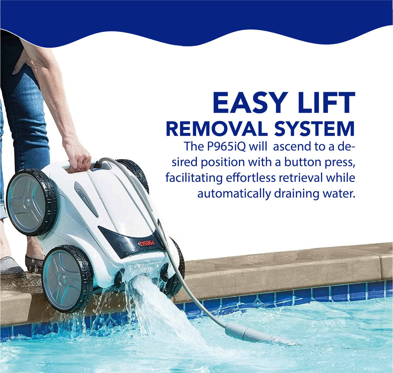 Polaris P965iQ 4WD Robotic Pool Cleaner