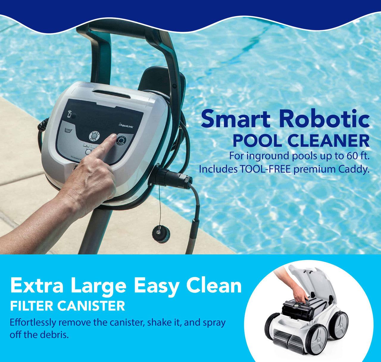 Polaris P965iQ 4WD Robotic Pool Cleaner