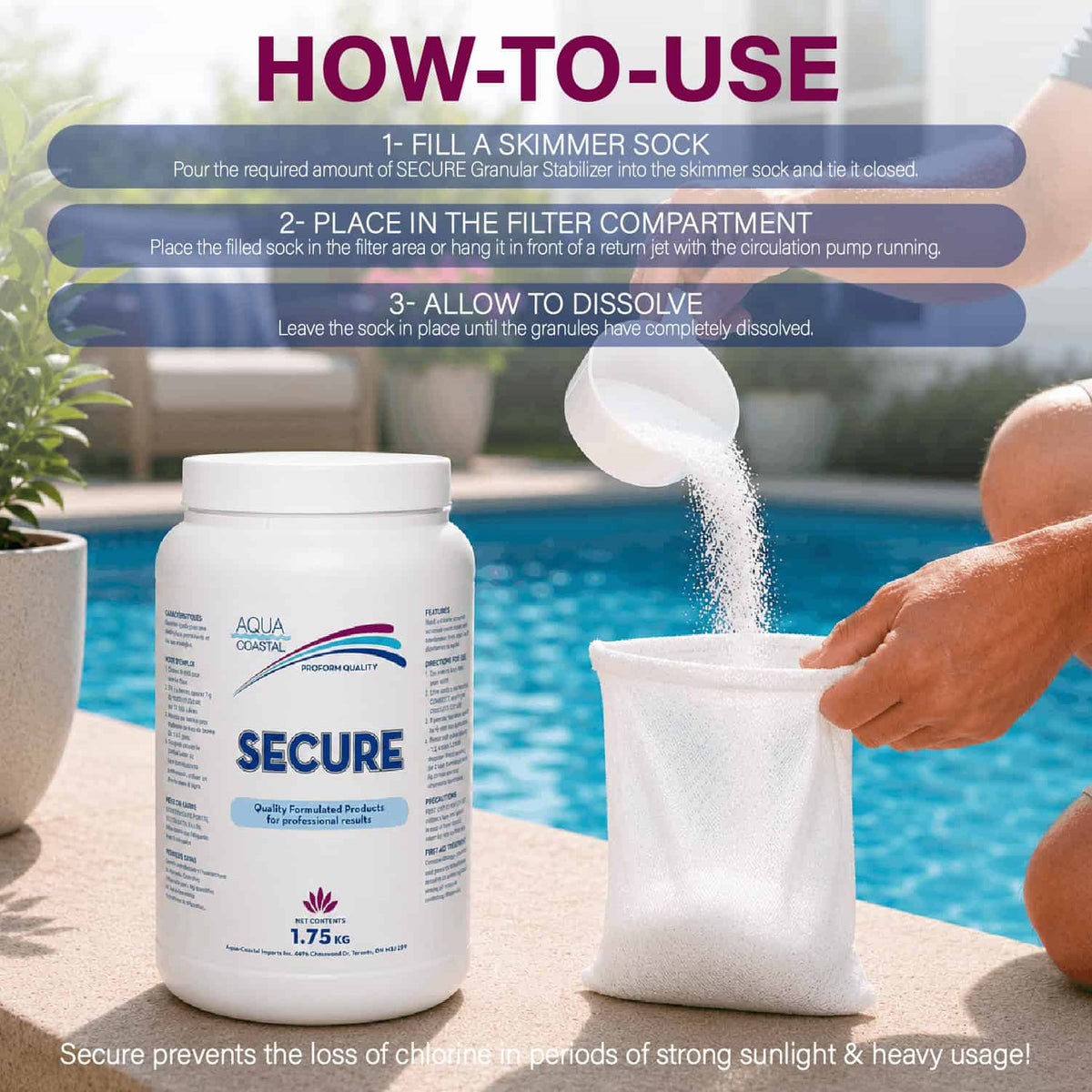 Pool Stabilizer 1.75KG - International Pool & Spa