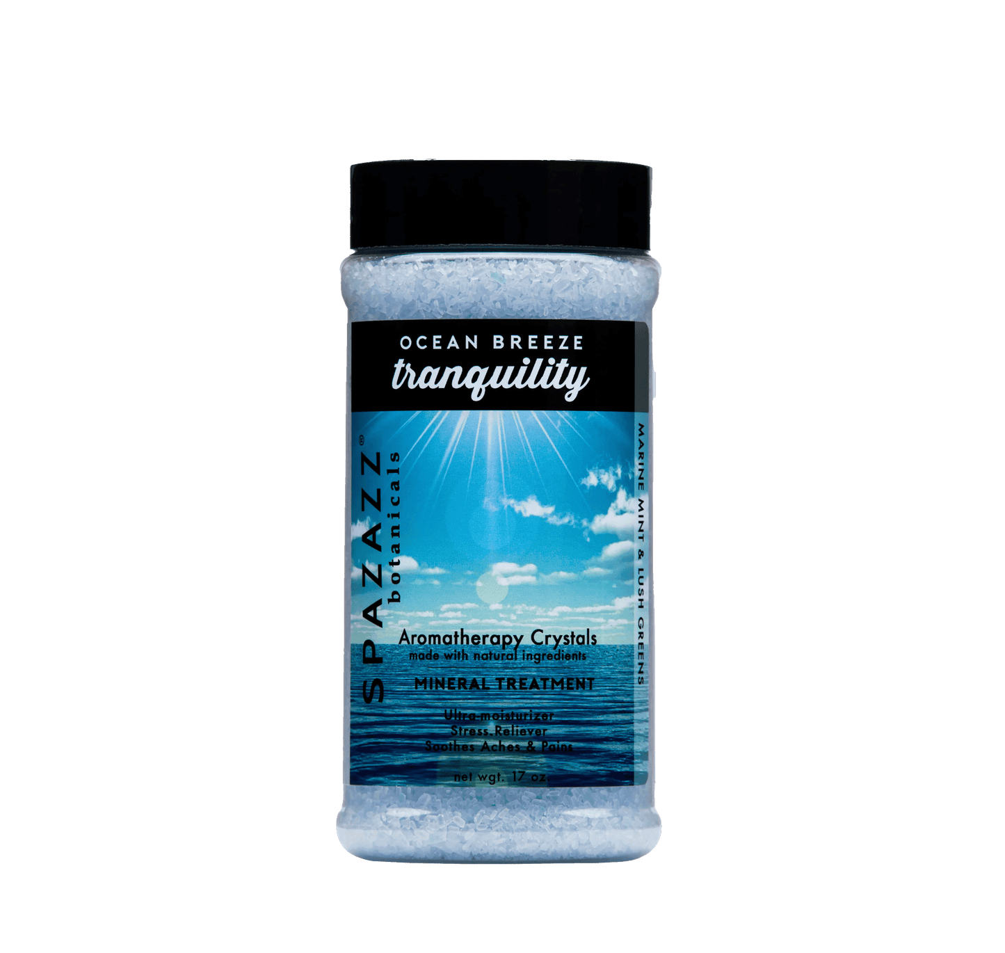 Spazazz Crystals, Ocean Breeze, 17oz