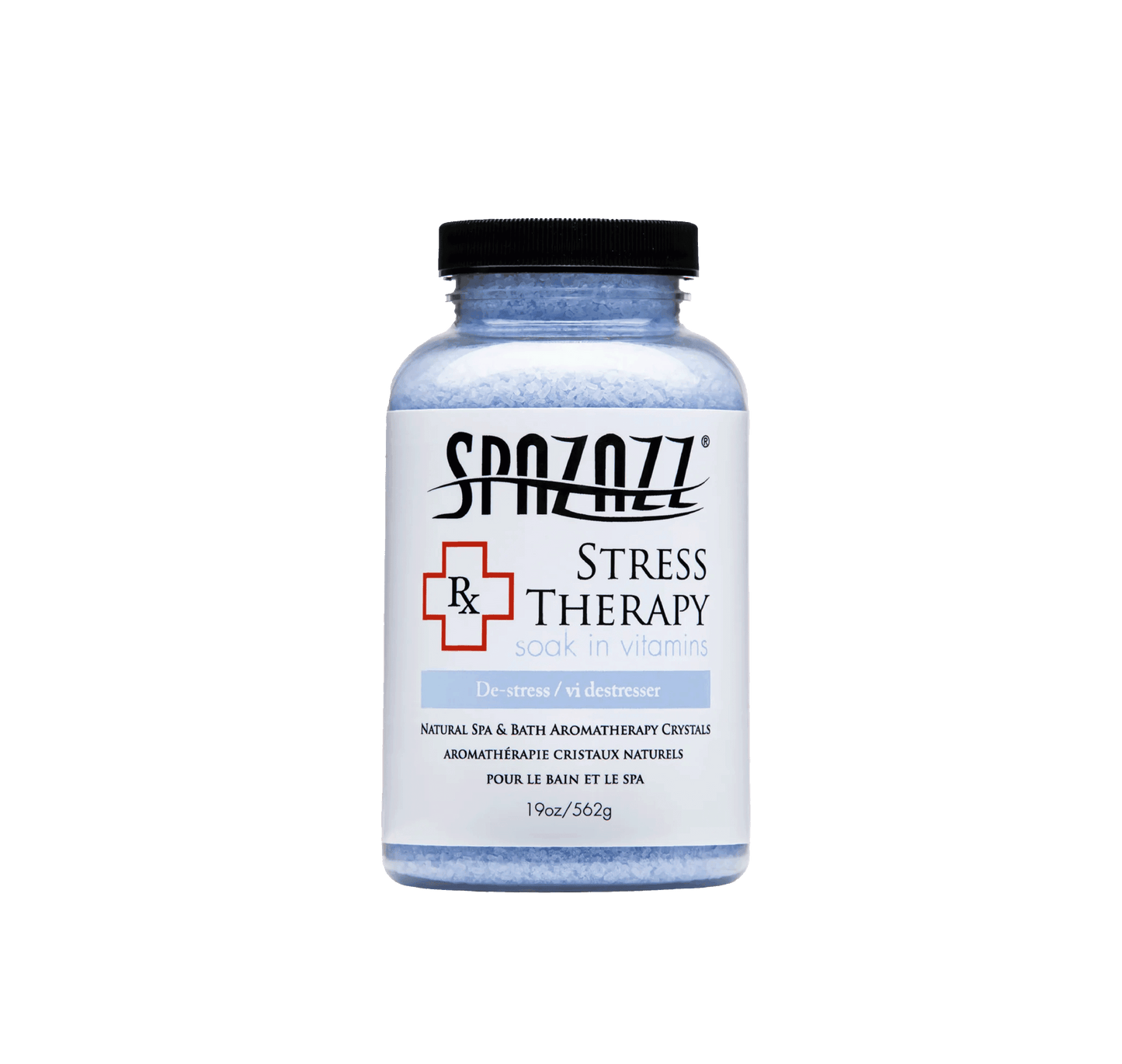 Spazazz Crystals, Stress Therapy, 19oz