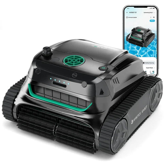 WYBOT S2 High - end Cordless Robotic Pool Cleaner - International Pool & Spa