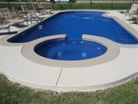 Image of an In-ground Pools Installation with the Maya Diamond Finish