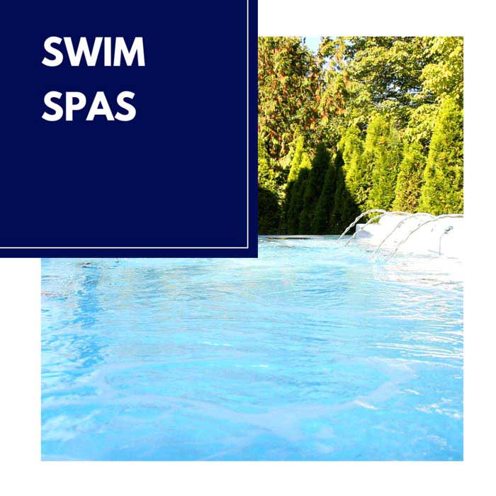 Image of a swim spa installed by Interpools in a backyard in Barrie